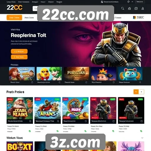 Facilidade de navegação no site 22cc oferece boa experiência