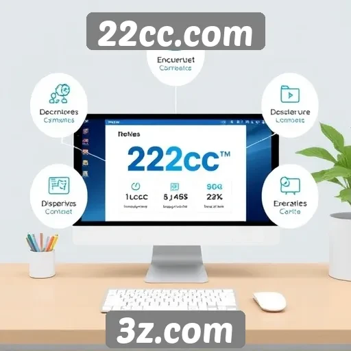 Análise das funcionalidades do site 22cc.com