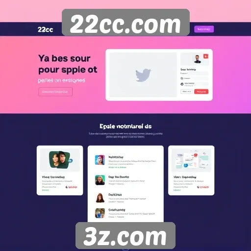 Interface do usuário e experiência no 22cc.com